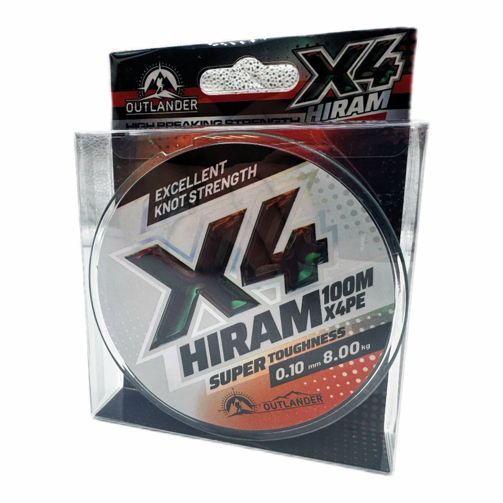 Плетенка HIRAM X4/ 100м - 0.35мм