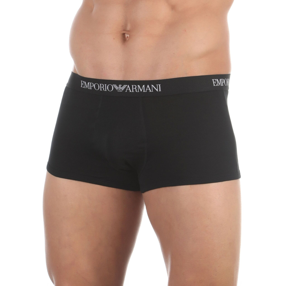 Набор из 3 черных трусов-боксеров Emporio Armani (Размер: L) (Цвет: черный)