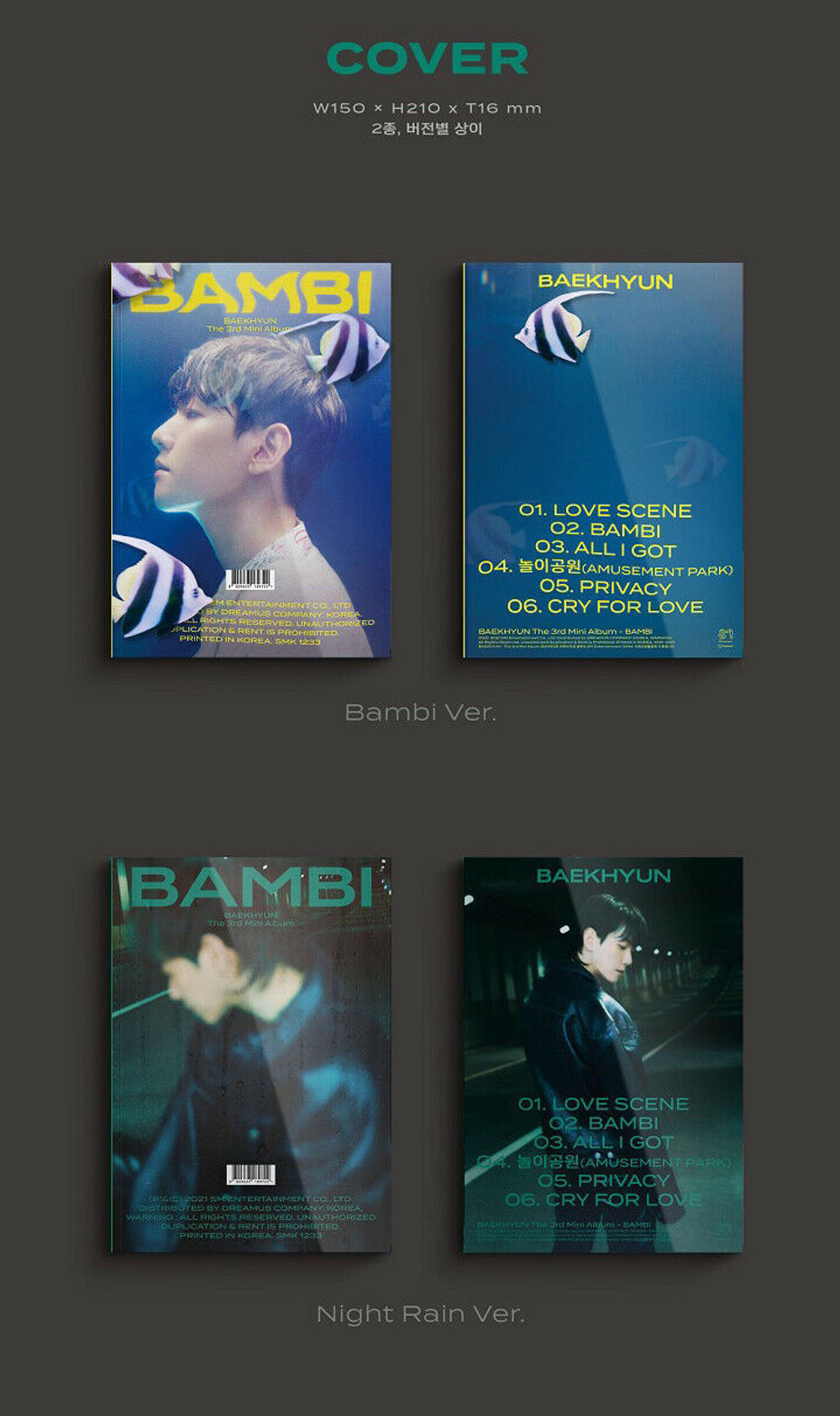 BAEKHYUN - Bambi (Photo book ver.)