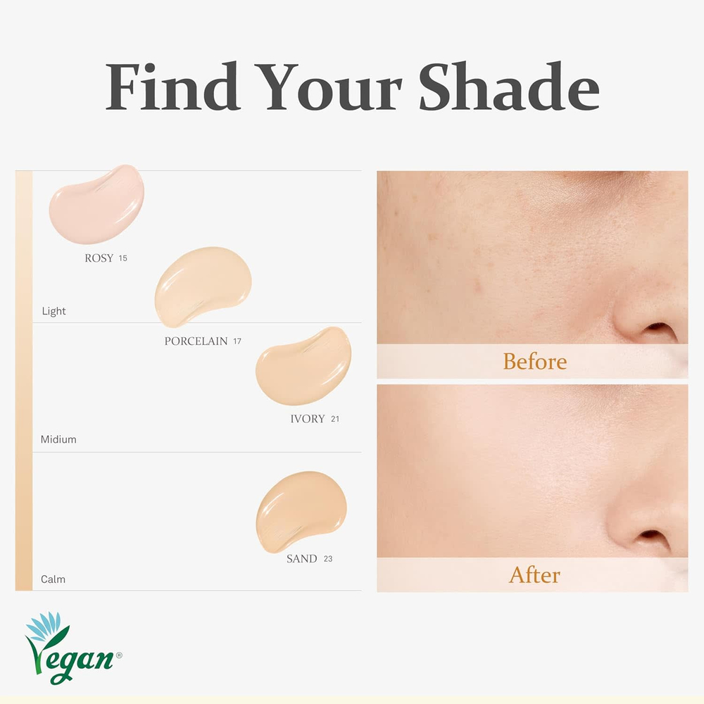 Hince, Second Skin Glow, кушон, тон 17 фарфоровый, 12 г (0,42 унции)