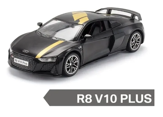 Металлическая модель "AUDI R8" 1:32 свет,звук - A3154