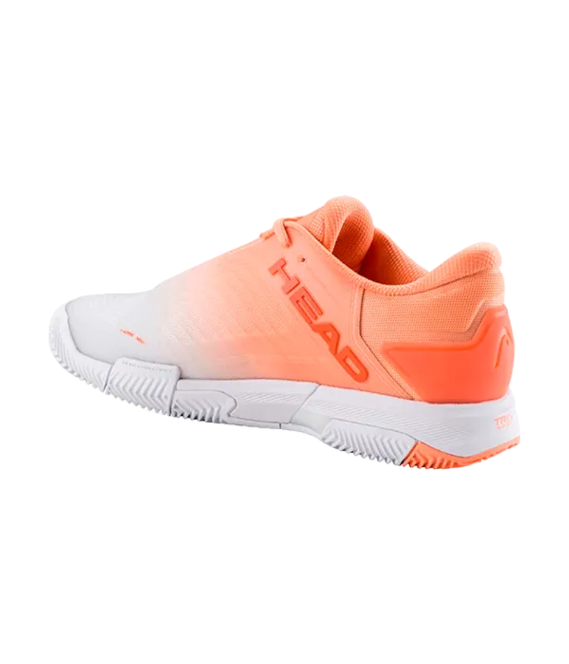 HEAD Revolt Pro 4.5 Clay Женские кроссовки коралловый-белый 2025
