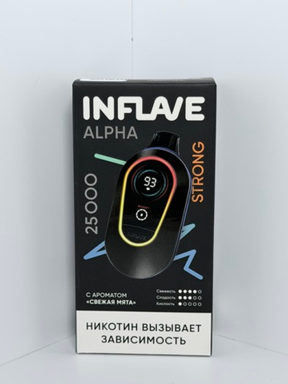 Inflave Alpha 25000 Strong Свежая Мята