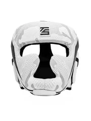 Шлем боксерский Tomorrow Star Fury White Black