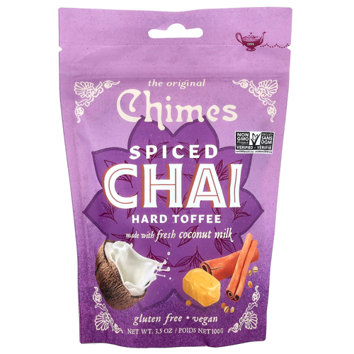 Chimes, пряный чай, твердый ирис, 100 г (3,5 унции)