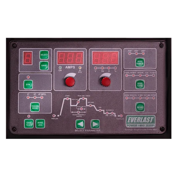 Poweri-MIG 253DPI Everlast Сварочный полуавтомат 2EV253DPI — полупрофессиональный сварочный полуавтомат для монтажников, 253 А