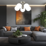 Citilux Томми CL102154 Люстра пятирожковая Матовый Хром