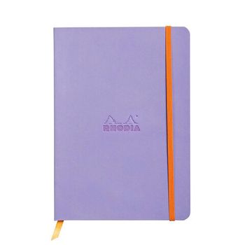 Записная книжка Rhodiarama в мягкой обложке A5 в точку 90 гр Iris (117459C)