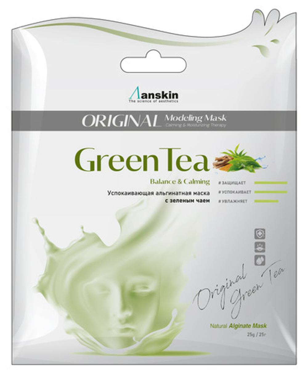 Аnskin Original Green Tea Modeling Mask Refill