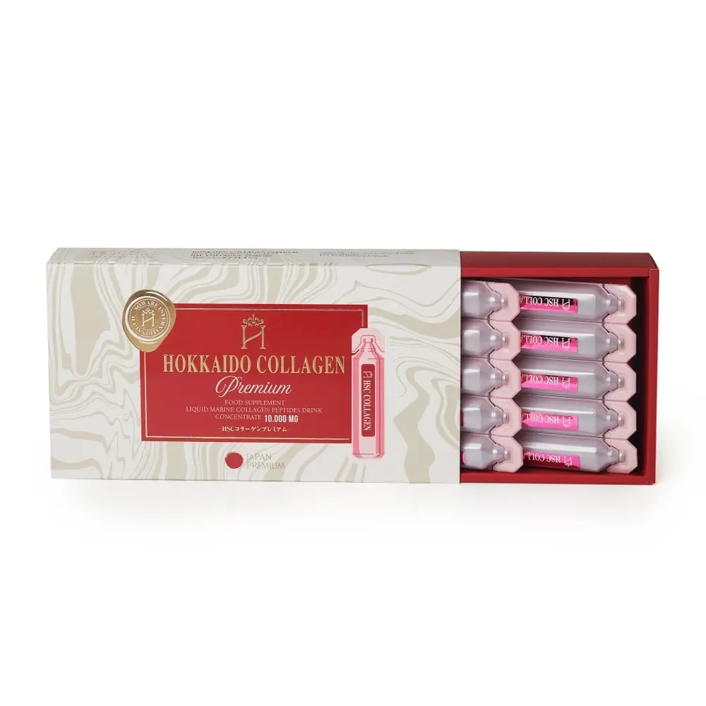 Питьевой (морской) коллаген HSC COLLAGEN PREMIUM - 15 флаконов 20 мл + Пробиотический концентрат - FASTZYME IO - 720 мл
