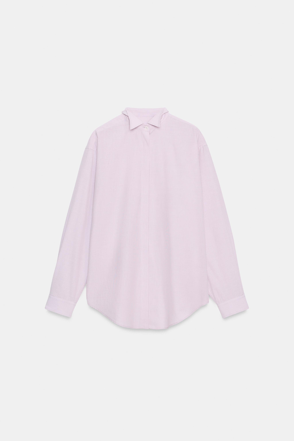 РУБАШКА В ПОЛОСКУ ZW COLLECTION — ZARA