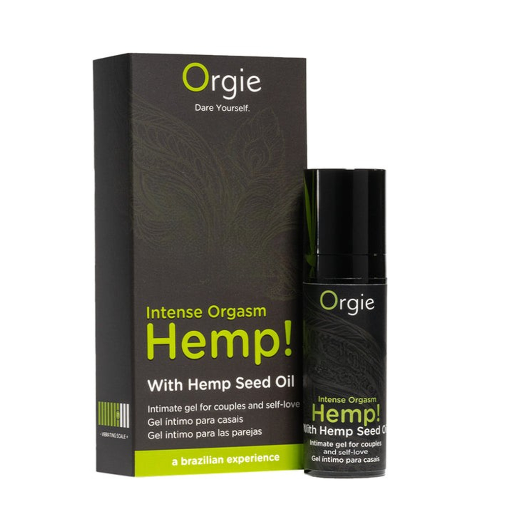 Orgie Hemp! Intense Orgasm - Жидкий вибратор, 15 мл