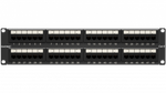 Патч-панель 19",2U,CAT6, 48 портов RJ45, неэкранированная