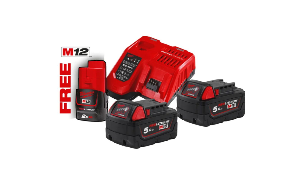 Энергокомплект M18 NRG-502 Milwaukee 4933459217