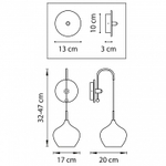 Бра Lightstar Pentola 803547
