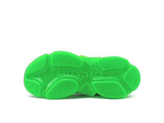 Кроссовки Balenciaga Triple S Clear Sole Green
