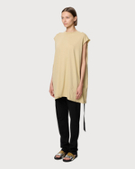 RICK OWENS DRKSHDW ТОП БЕЖЕВЫЙ ЖЕНСКИЙ HOLLYWOOD TARP
