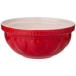 САЛАТНИК ДЛЯ СМЕШИВАНИЯ И СЕРВИРОВКИ LEFARD "KITCHEN PASSION" 20,50 СМ КРАСНАЯ (КОР=8ШТ.)