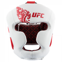 UFC Premium True Thai Шлем для бокса, цвет белый, размер L