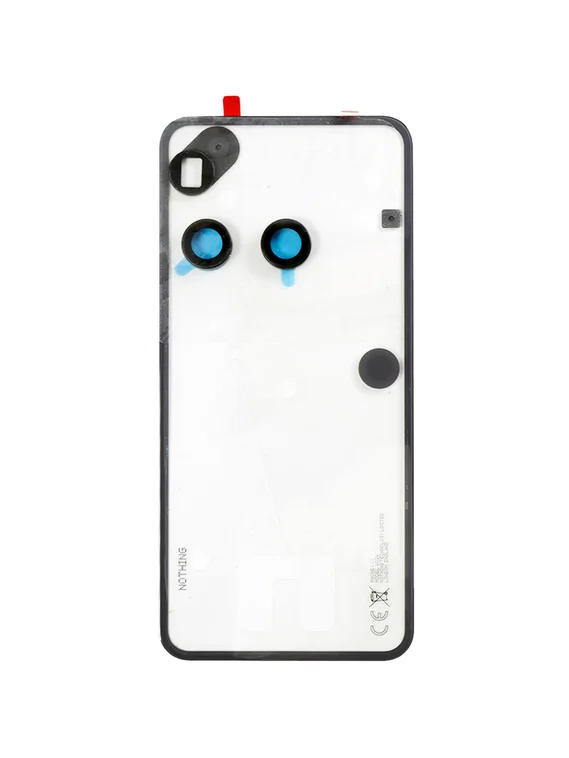 Задняя крышка для Nothing Phone (3) со стеклом камеры, черная (Black)