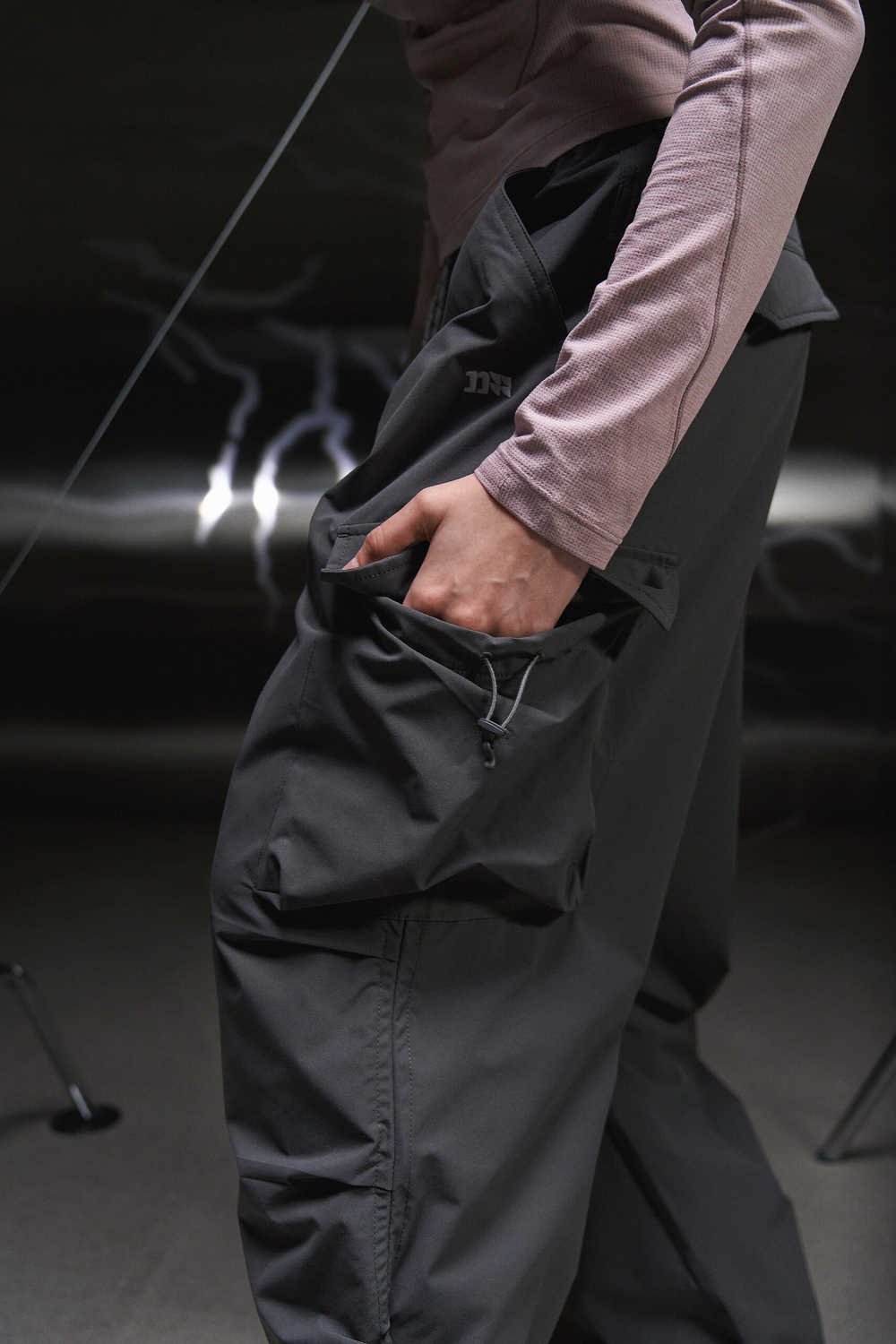 Брюки Nothomme Outdoor 3M Scotchgard Cargo Paratrooper Pants "Mountain Rock Grey" Women's