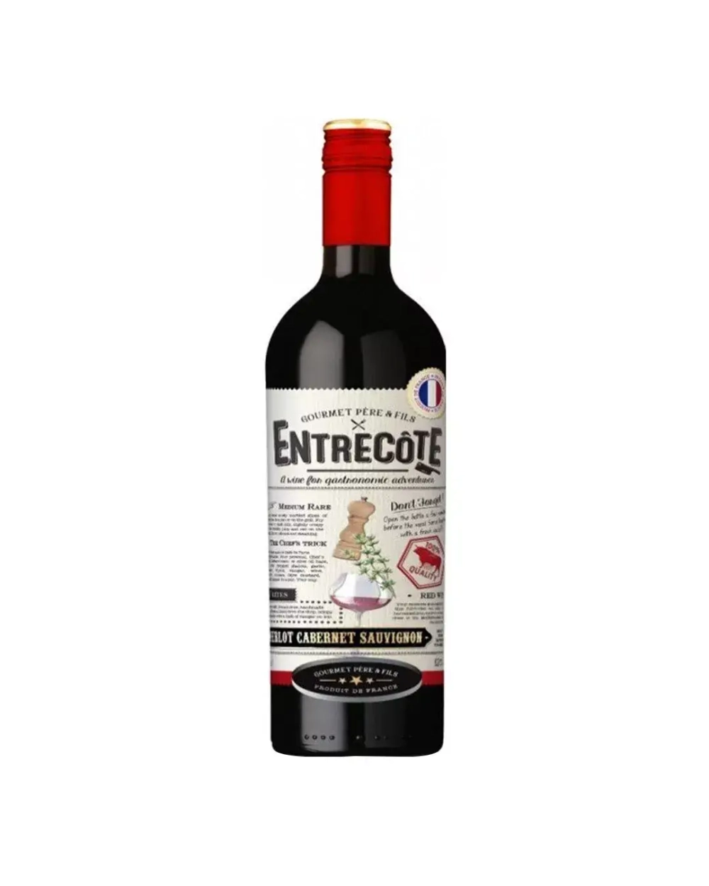 Entrecote Merlot Cabernet Sauvignon 0,75 л.