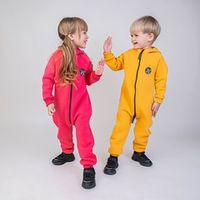 Комбинезон с капюшоном и карманами "Мёд" утепленный