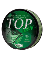 Шнур плетеный для рыбалки Ryobi TOP PE4X-120M Dark green 0.6/d-0.128mm
