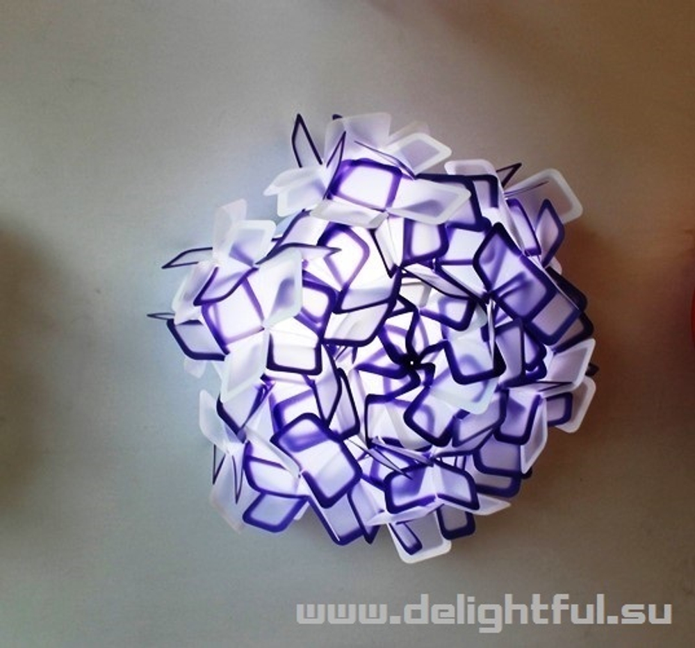 Slam Clizia wall lamp ( violet )