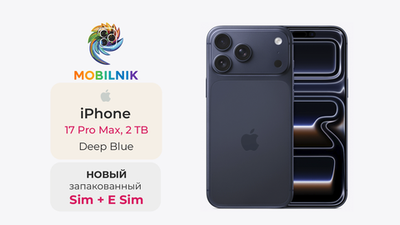 Apple iPhone 17 Pro Max 2ТБ Deep Blue (Без RuStore)