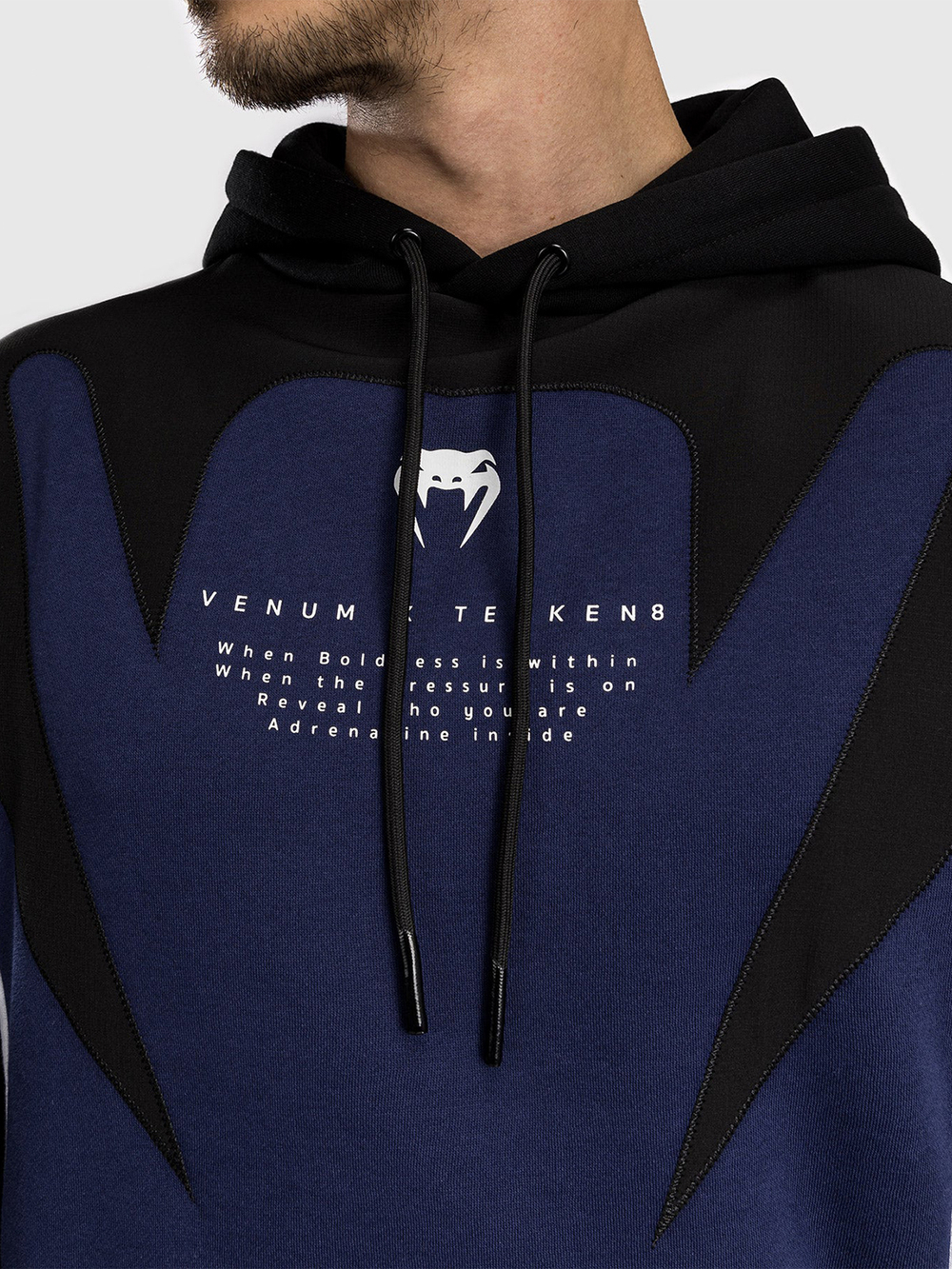 Худи Venum x Tekken Jin Black/Blue