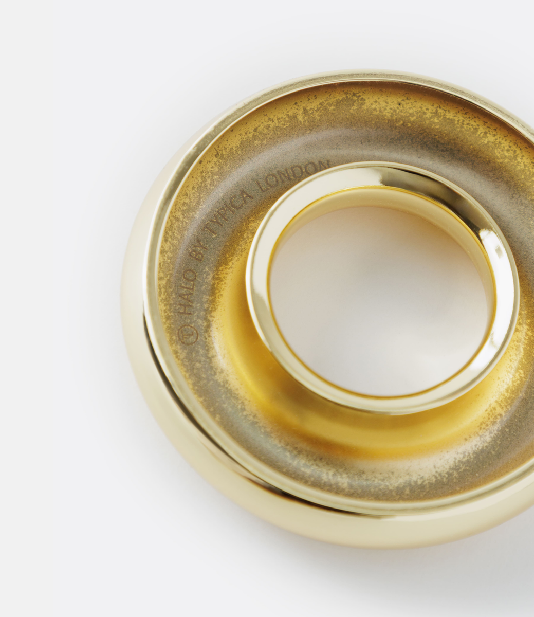 Typica London Halo Bottle Opener PVD Gold — открывалка для бутылок из стали