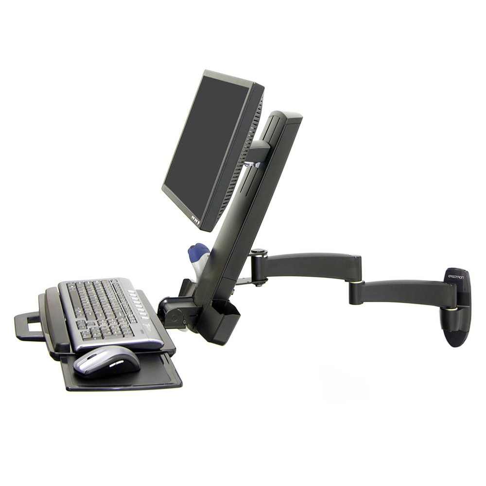 Комбо-крепление "Рука" Ergotron серия 200 (45-230-200 / 45-230-216), Белый