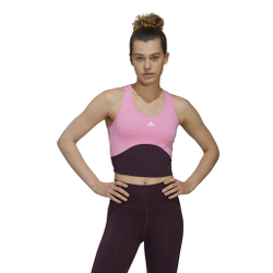 Женская теннисная майка adidas High Intensity Cropped Tank Top Women - Pink