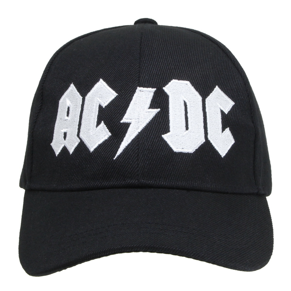 Бейсболка текстильная с вышивкой группы AC/DC