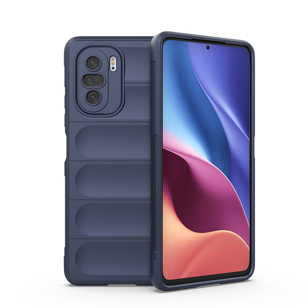 Противоударный чехол Flexible Case для Poco F3