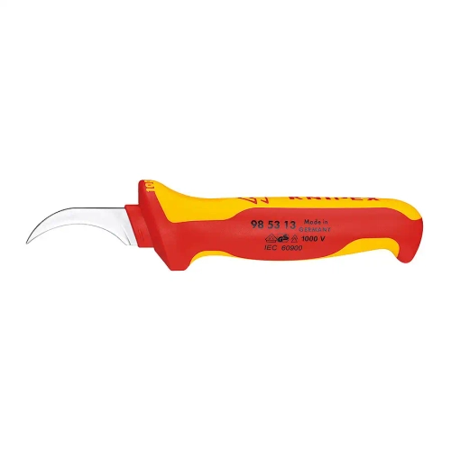 Нож для удаления оболочки кабеля с секторными жилами 180 мм Knipex 98 53 13