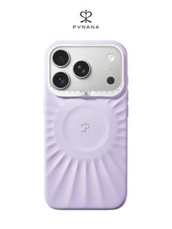 Чехол для iPhone 17 Pro Max корунд нежно-фиолетовый