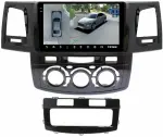 Магнитола для Toyota HiLux 7 2011-2015 - Teyes CC3-2K-360 на Android 10, Быстрая, 2K QLED, CarPlay, 4G SIM-слот, 4 камеры в комплекте