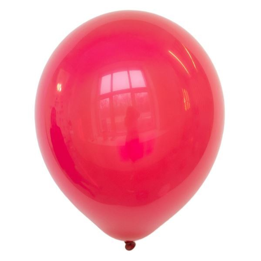 Воздушные шары с гелием и обработкой Декоратор RUBY RED Алый 051 12"/30 см