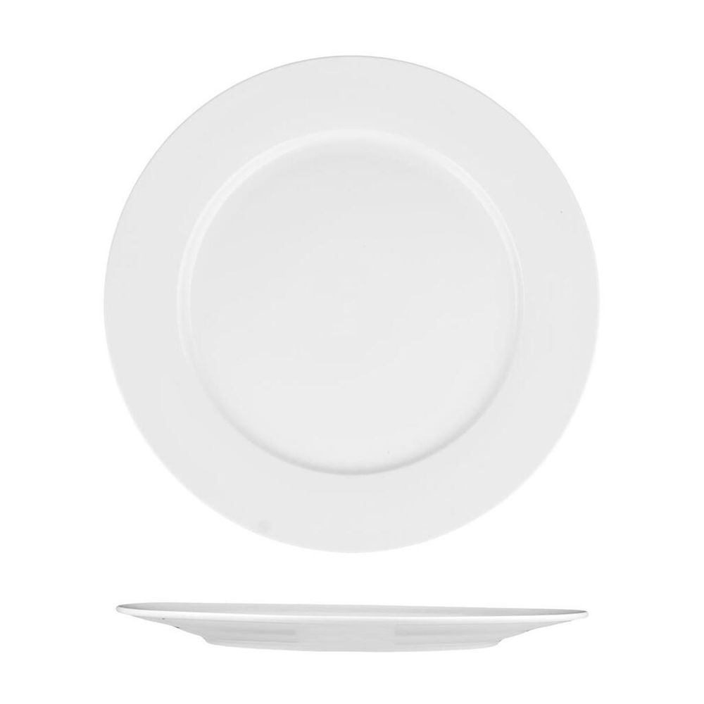 Тарелка d 23 см h1,8 см белая фарфор Classic P.L. Proff Cuisine [6]