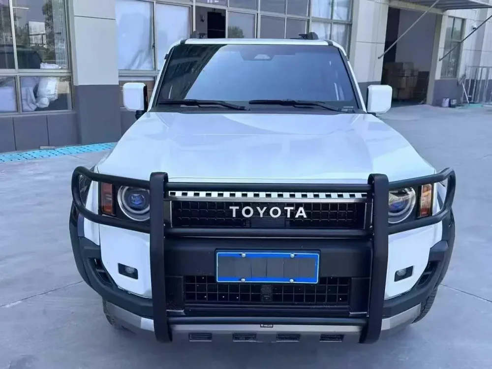 Защитная дуга переднего бампера для Toyota Land Cruiser Prado 250 LC250 Крузак Тойота Кенгурятник защита бампера