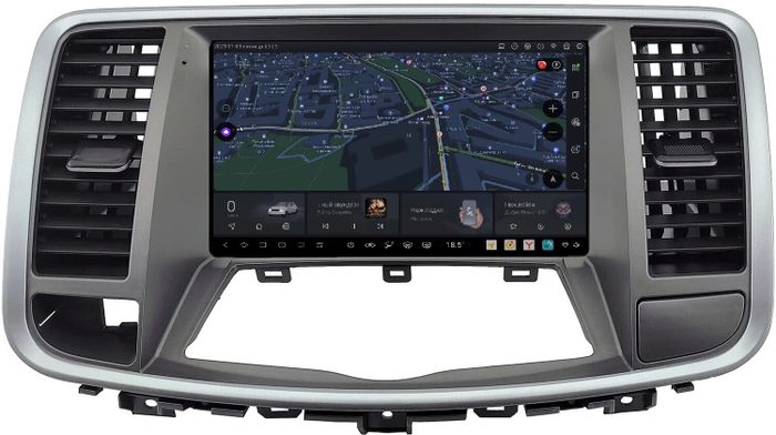 Магнитола для Nissan Teana 2008-2013 (цветной экран) - Kuberg DUDU7 SF-9702 QLed+2K, Android 13, Быстрейшая, UIS7870 (DUDU7), CarPlay, SIM-слот