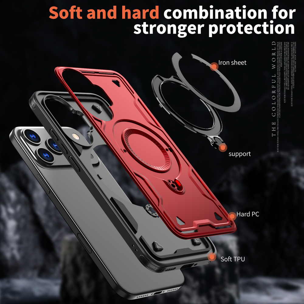 Чехол Magneto Case с кольцом для Poco F7 5G