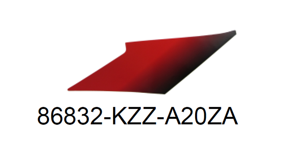 86832-KZZ-A20ZA. STRIPE, L. SIDE COVER *TYPE1*