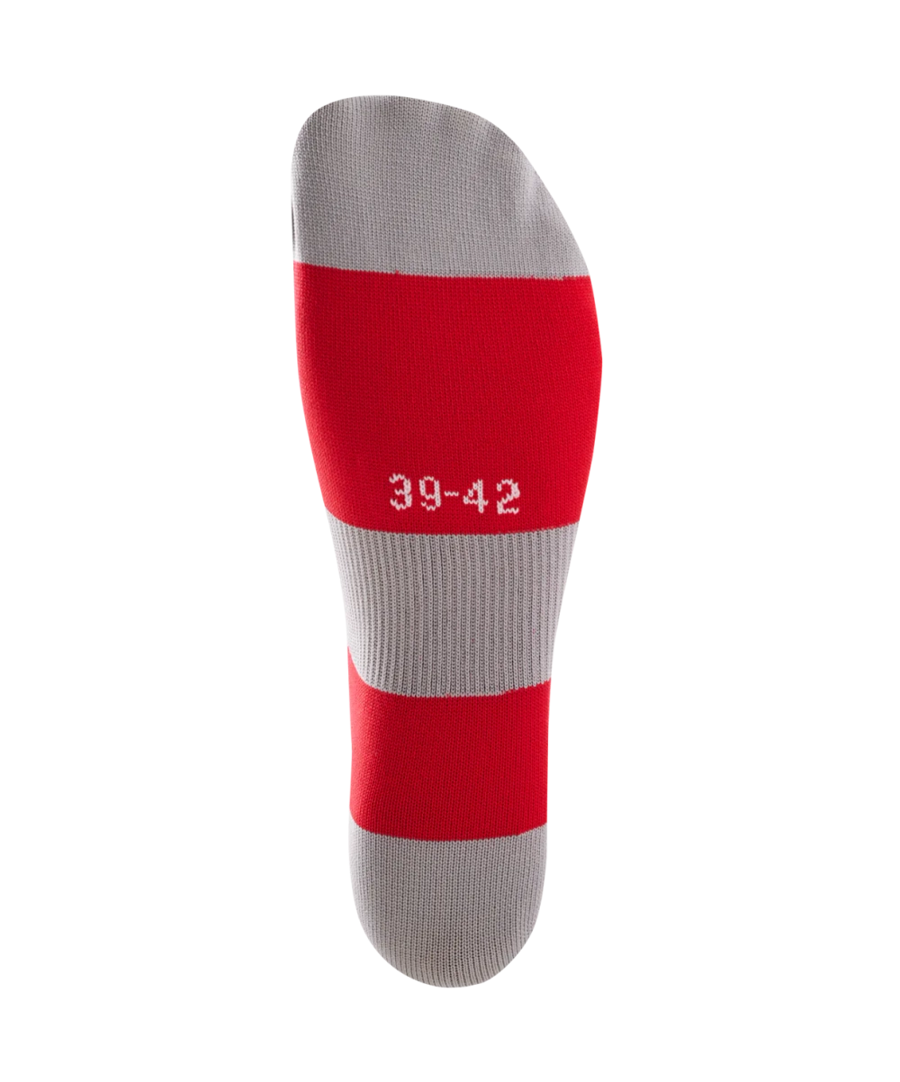 Гетры футбольные CAMP BASIC SOCKS, красный/серый/белый