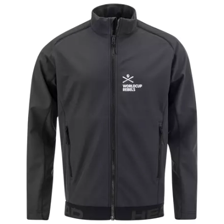 HEAD 826032 RACE SOFTSHELL Jacket Junior блузон юниорский Softshell BK