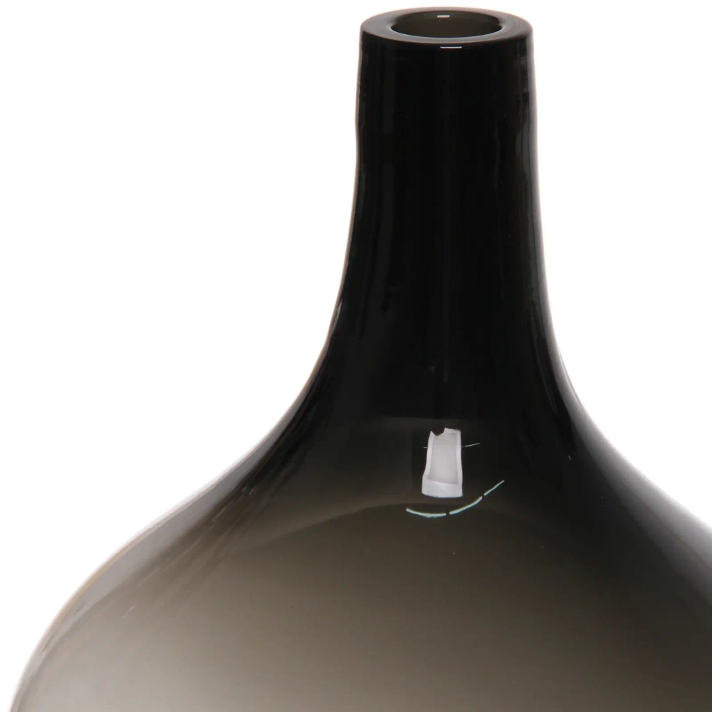 Ваза стеклянная «GREY GLASS» 18*28см