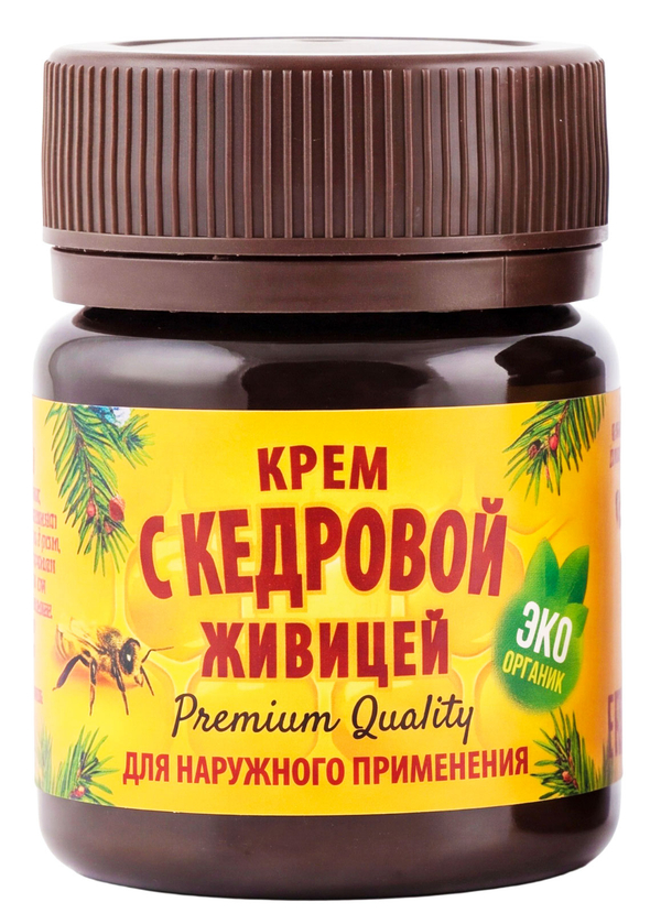 Крем восковой на кедровой живице Медолюбов 50 г