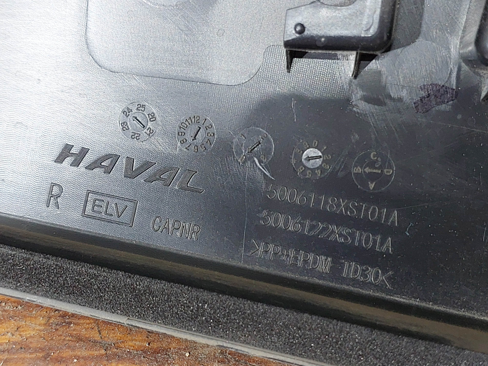 Накладка двери задней правой Haval Jolion 24-нв Б/У Оригинал 5006118XST01A